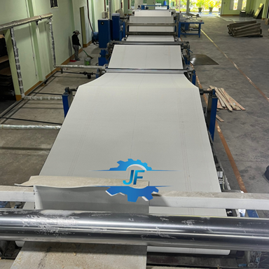 Lắp đặt hệ thống chăn xeo giấy - mền sóng cho khách hàng miền Trung