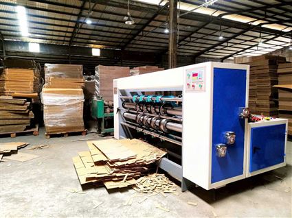 MÁY CHẠP MINI THÙNG SHIP COD Khổ máy 2000mm